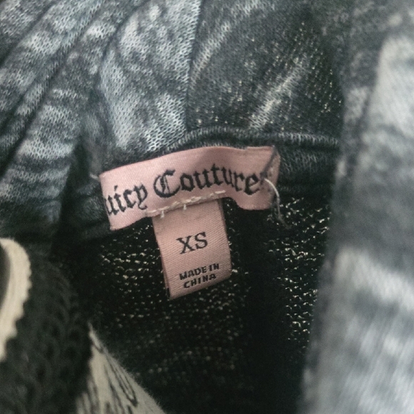 Juicy Couture Beautiful Black & Gray Sequin Vest W/ Pockets (EUC)(XS)🖤🩶🖤 - Picture 7 of 7